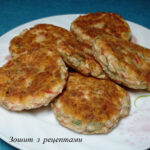 солоні сирники з крабовими паличками